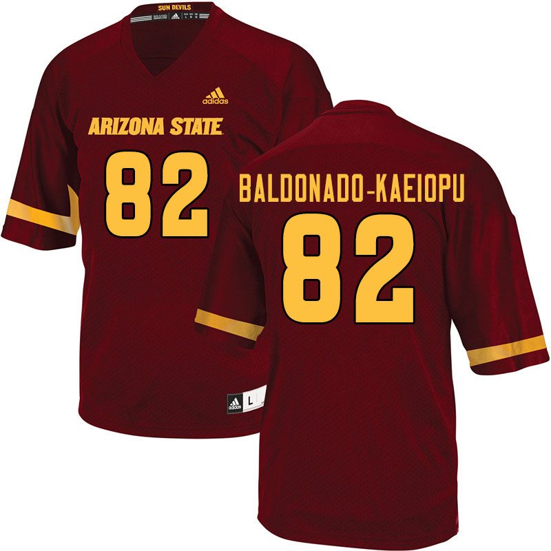 Men #82 Tyerell Baldonado-Kaeiopu Arizona State Sun Devils College Football Jerseys Sale-Maroon - Click Image to Close